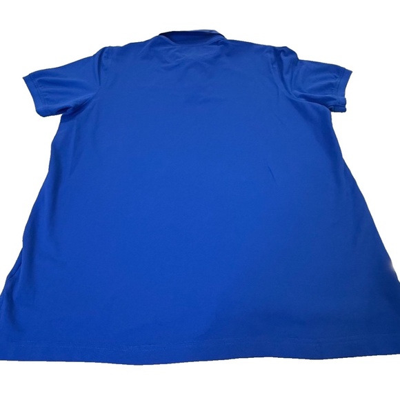 Brooks Brothers Original Fit Short Sleeve Logo Polo Golf Shirt; Royal Blue; XXL - Picture 7 of 9